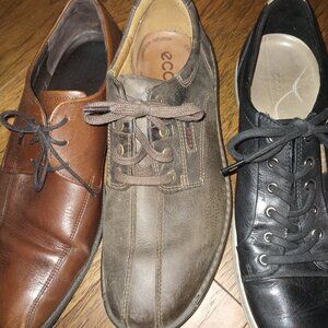 Men's Ecco shoe bundle all 3 pair